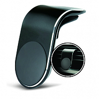 Держатель телефона магнитный на дефлектор SKYWAY алюминиевый